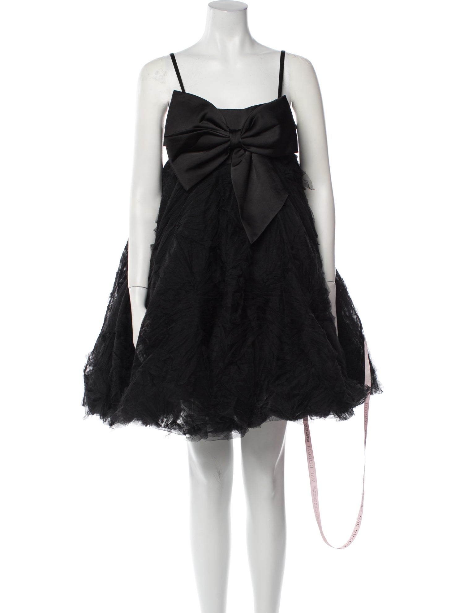 Mac Duggal Square Neckline Mini Dress w/ Tags