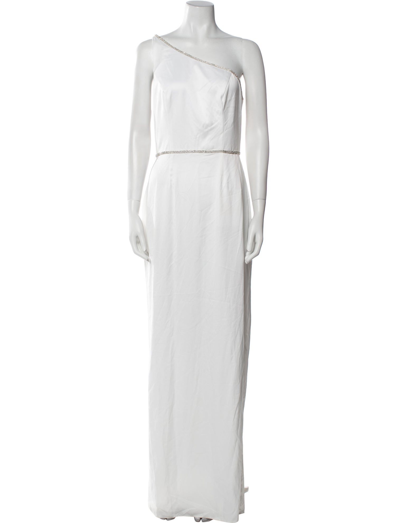 Mac Duggal One-Shoulder Long Dress