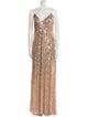 Mac Duggal V-Neck Long Dress