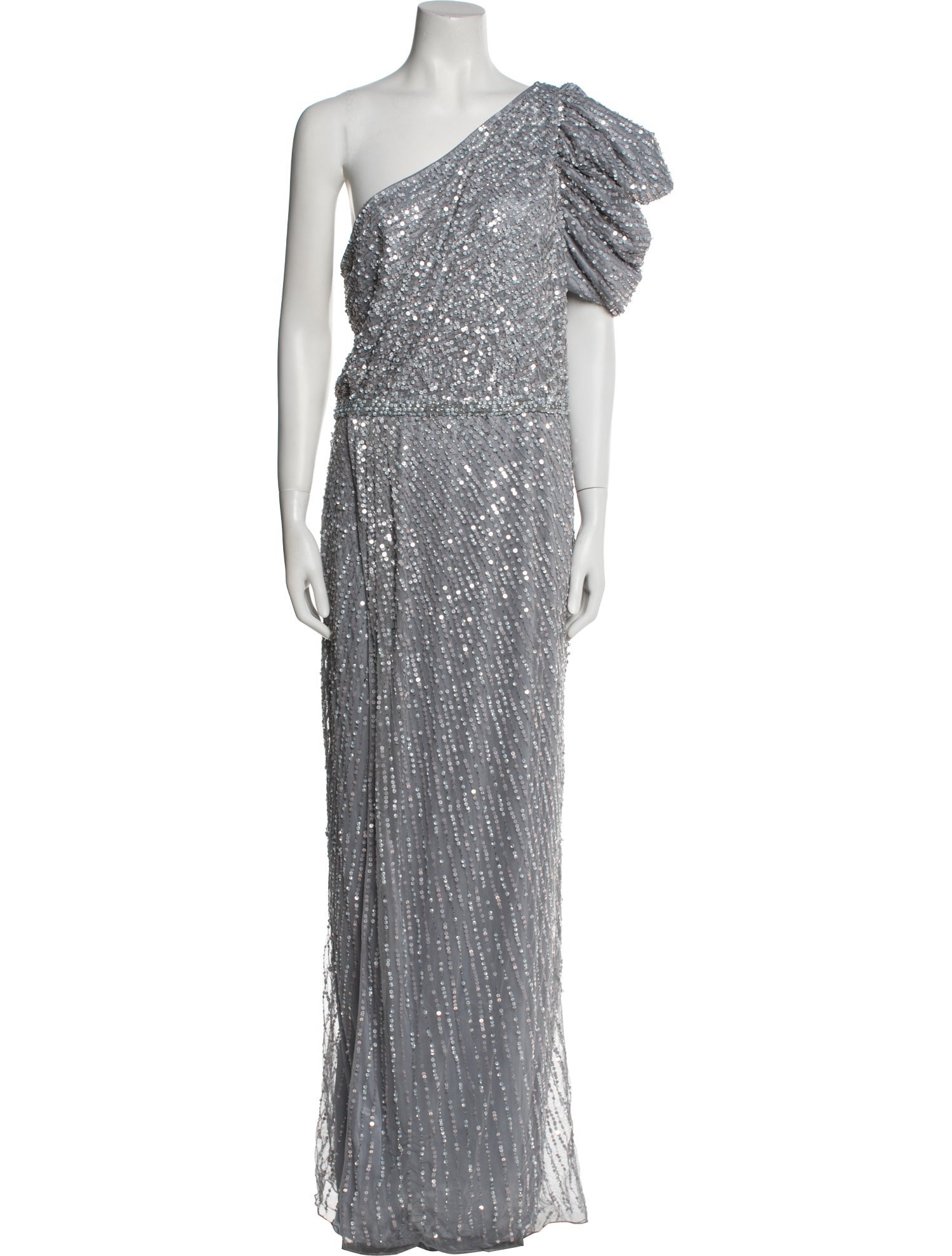 Mac Duggal Nylon Long Dress