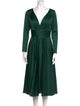 Mac Duggal V-Neck Midi Length Dress