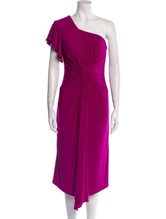 Mac Duggal One-Shoulder Long Dress