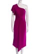 Mac Duggal One-Shoulder Long Dress