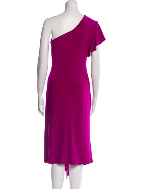 Mac Duggal One-Shoulder Long Dress