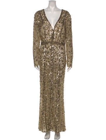 Mac Duggal Dresses Patterned Long Dress XXL |