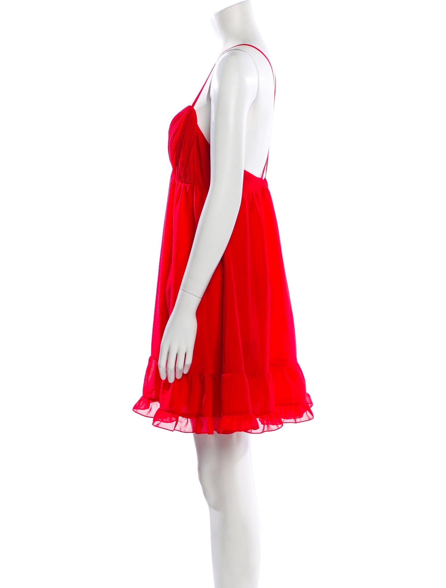 Mac Duggal V-Neck Mini Dress