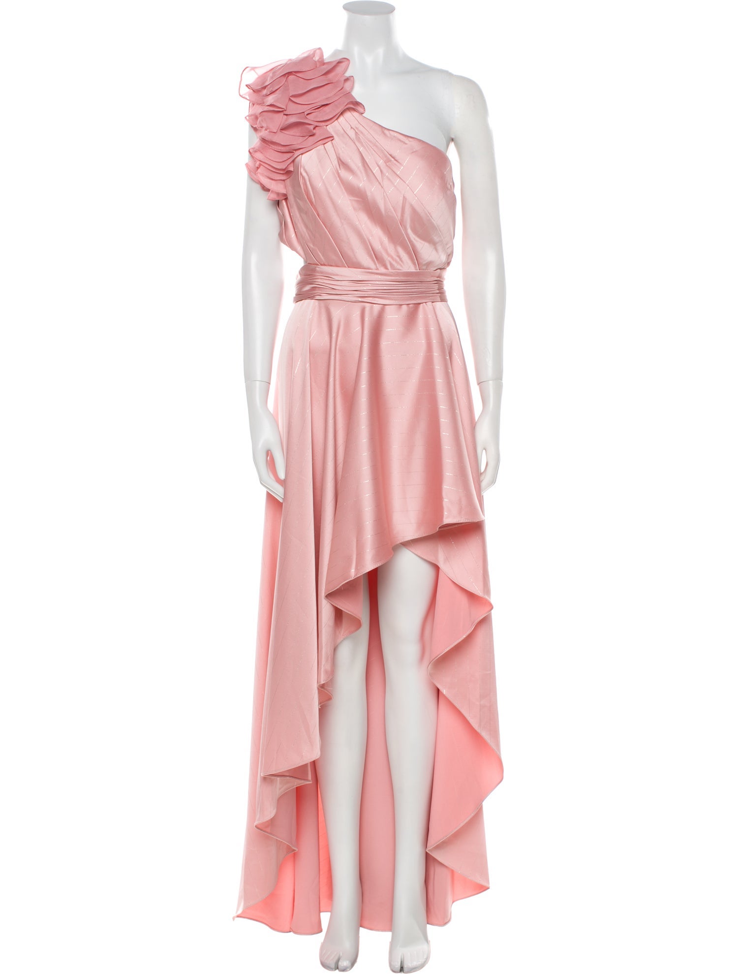 Mac Duggal One-Shoulder Long Dress w/ Tags