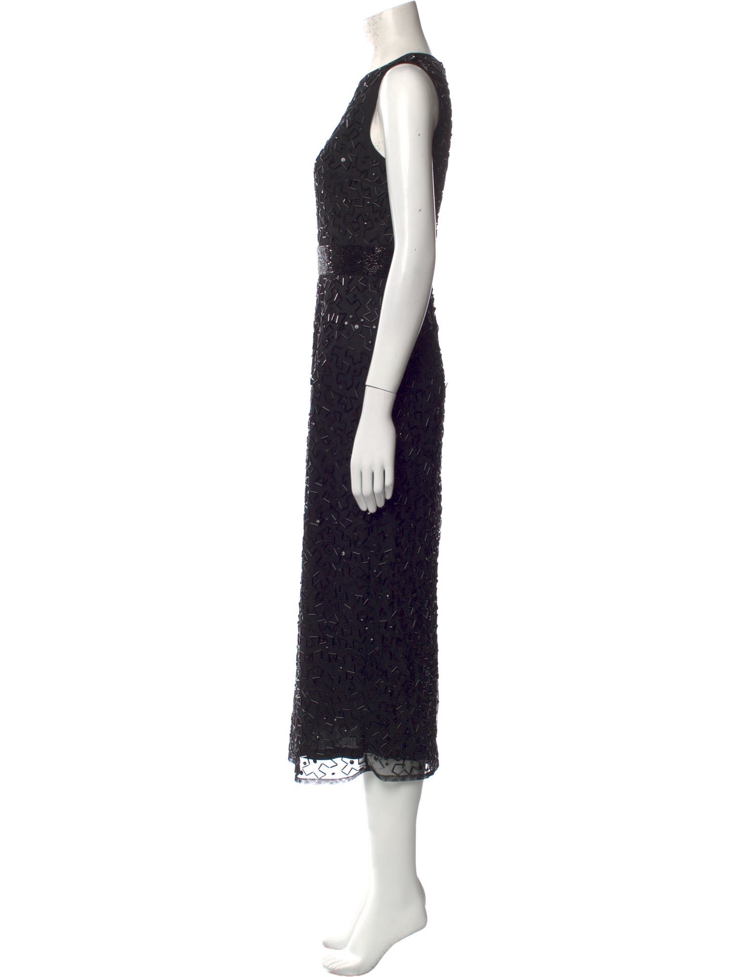 Mac Duggal Patterned Long Dress