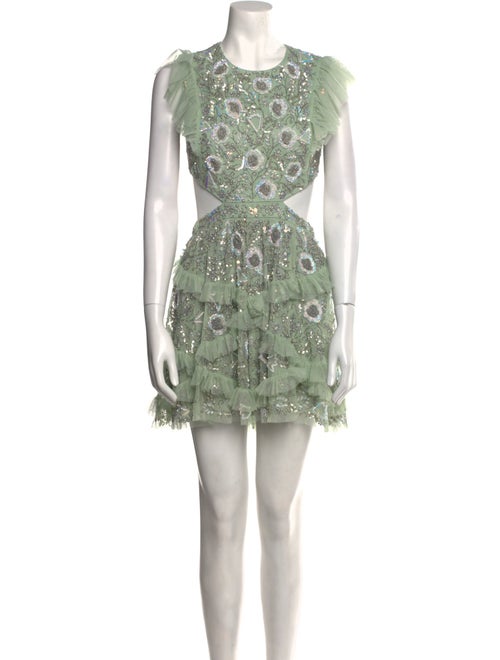 Mac Duggal Printed Mini Dress