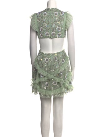 Mac Duggal Printed Mini Dress