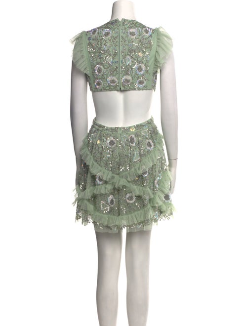 Mac Duggal Printed Mini Dress