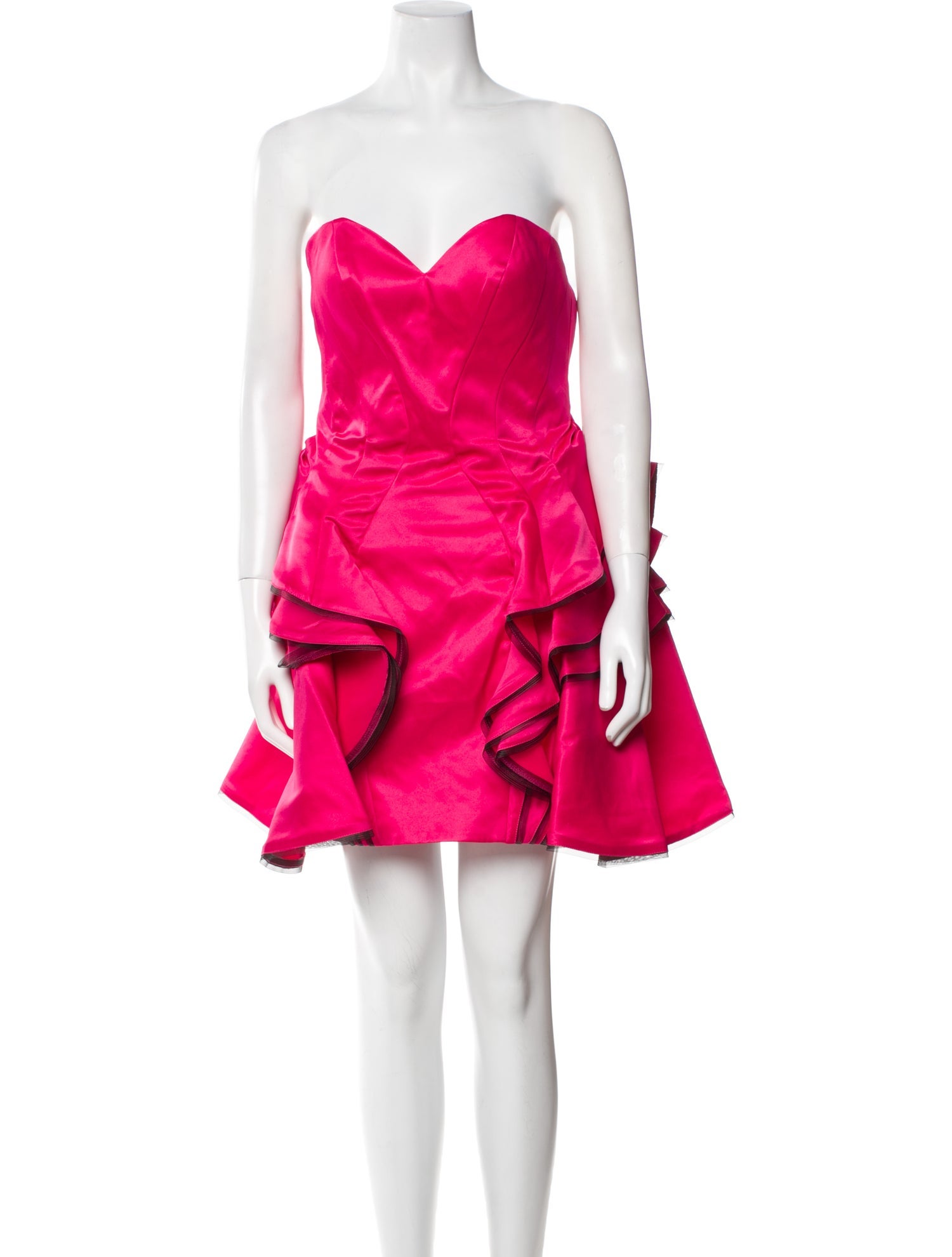 Mac Duggal Strapless Mini Dress w/ Tags