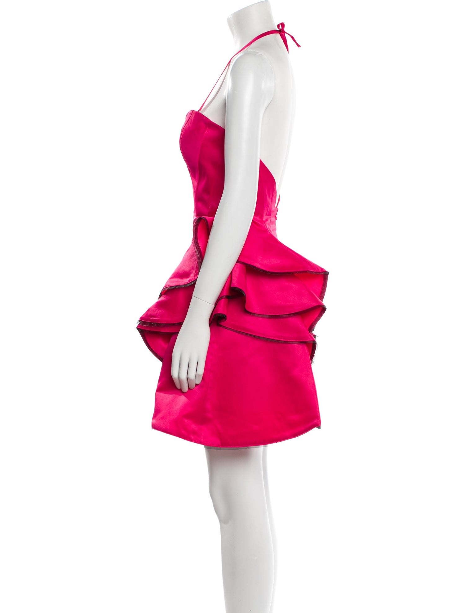 Mac Duggal Halterneck Mini Dress