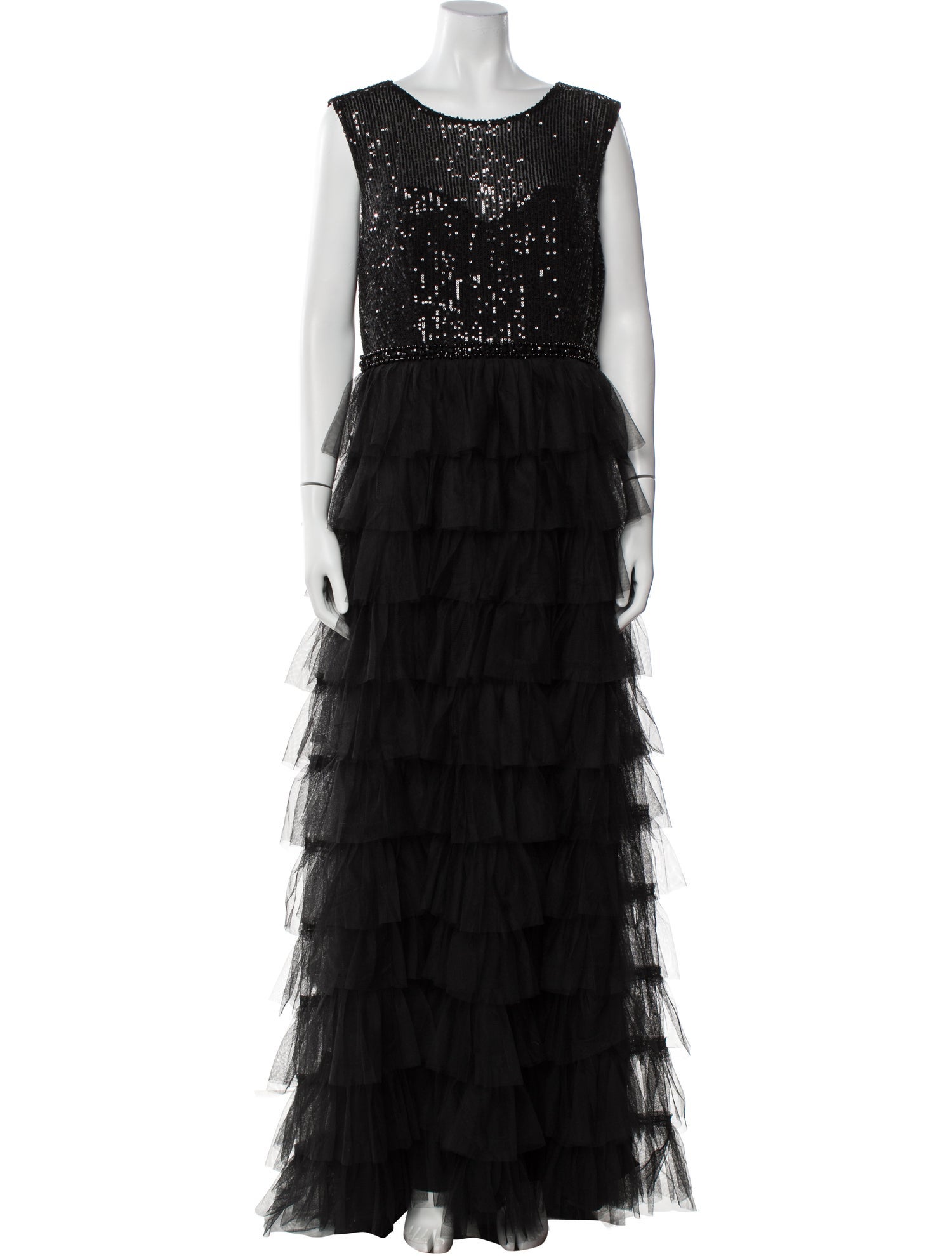 Mac Duggal Scoop Neck Long Dress w/ Tags