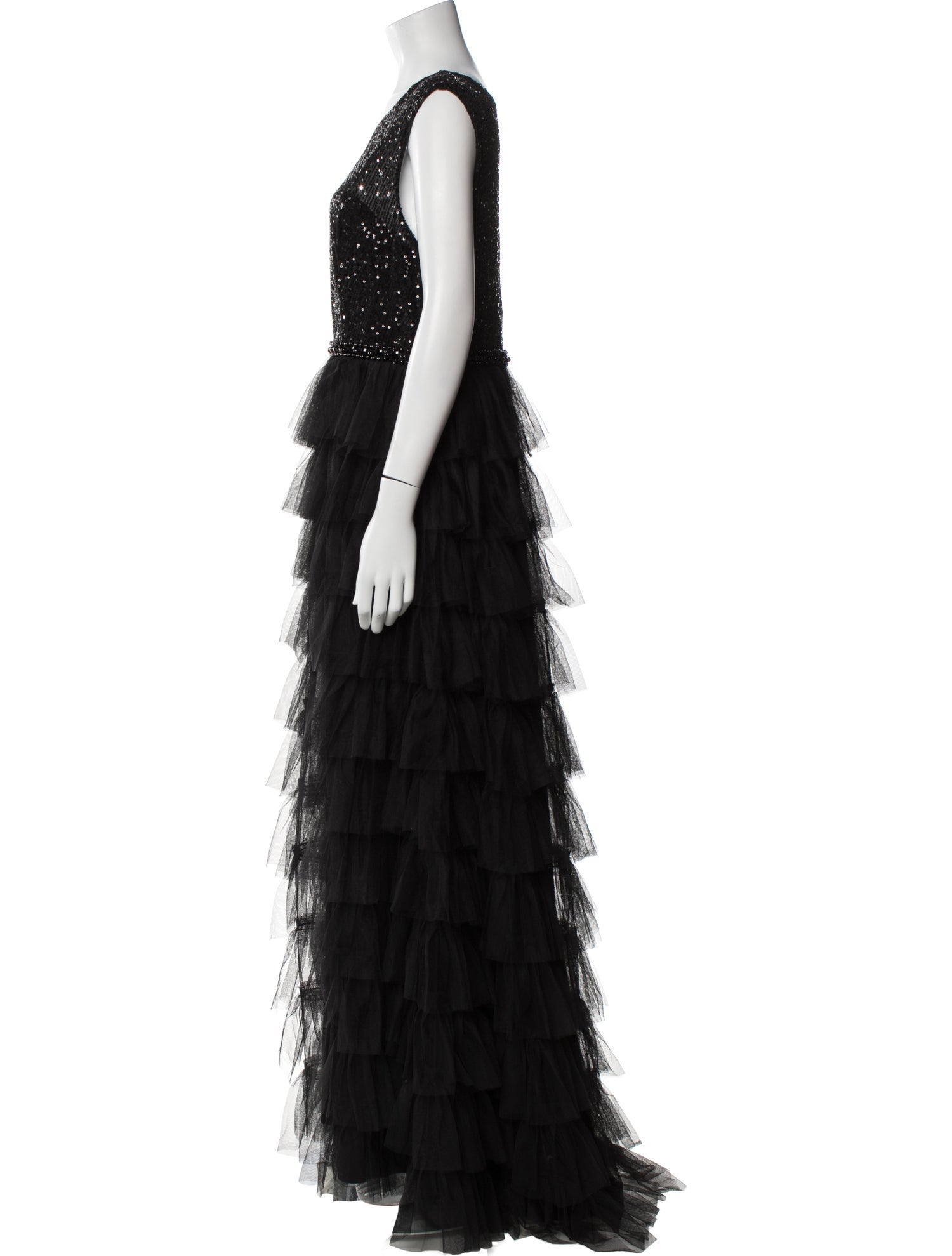 Mac Duggal Scoop Neck Long Dress w/ Tags