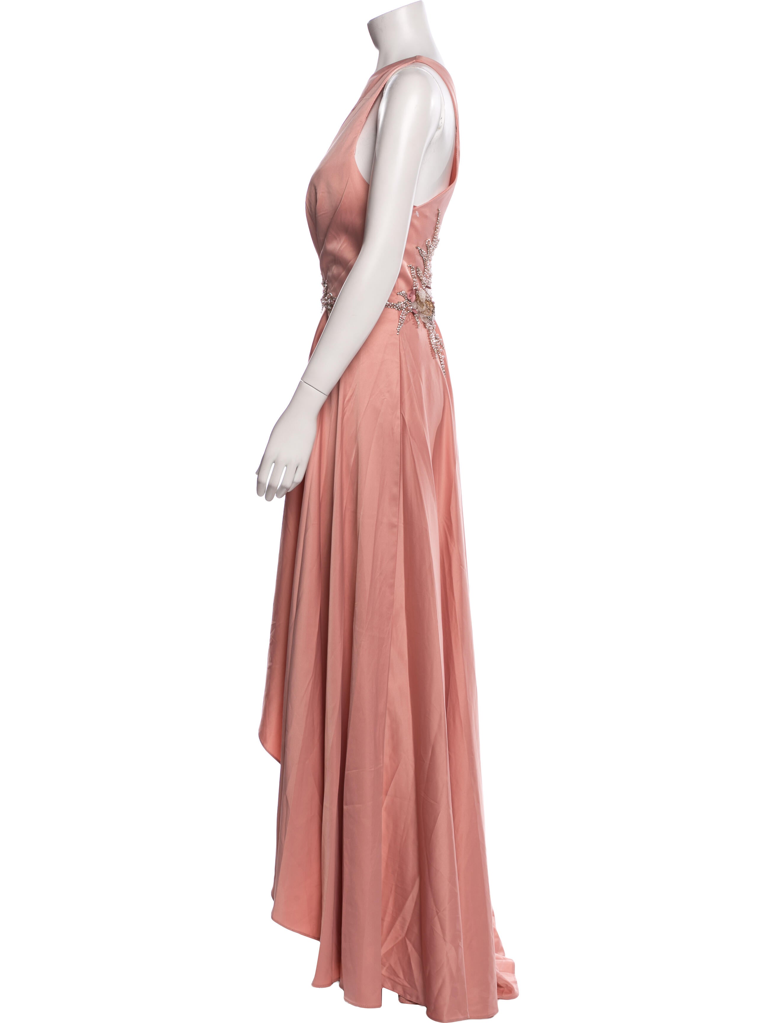 Mac Duggal One-Shoulder Long Dress