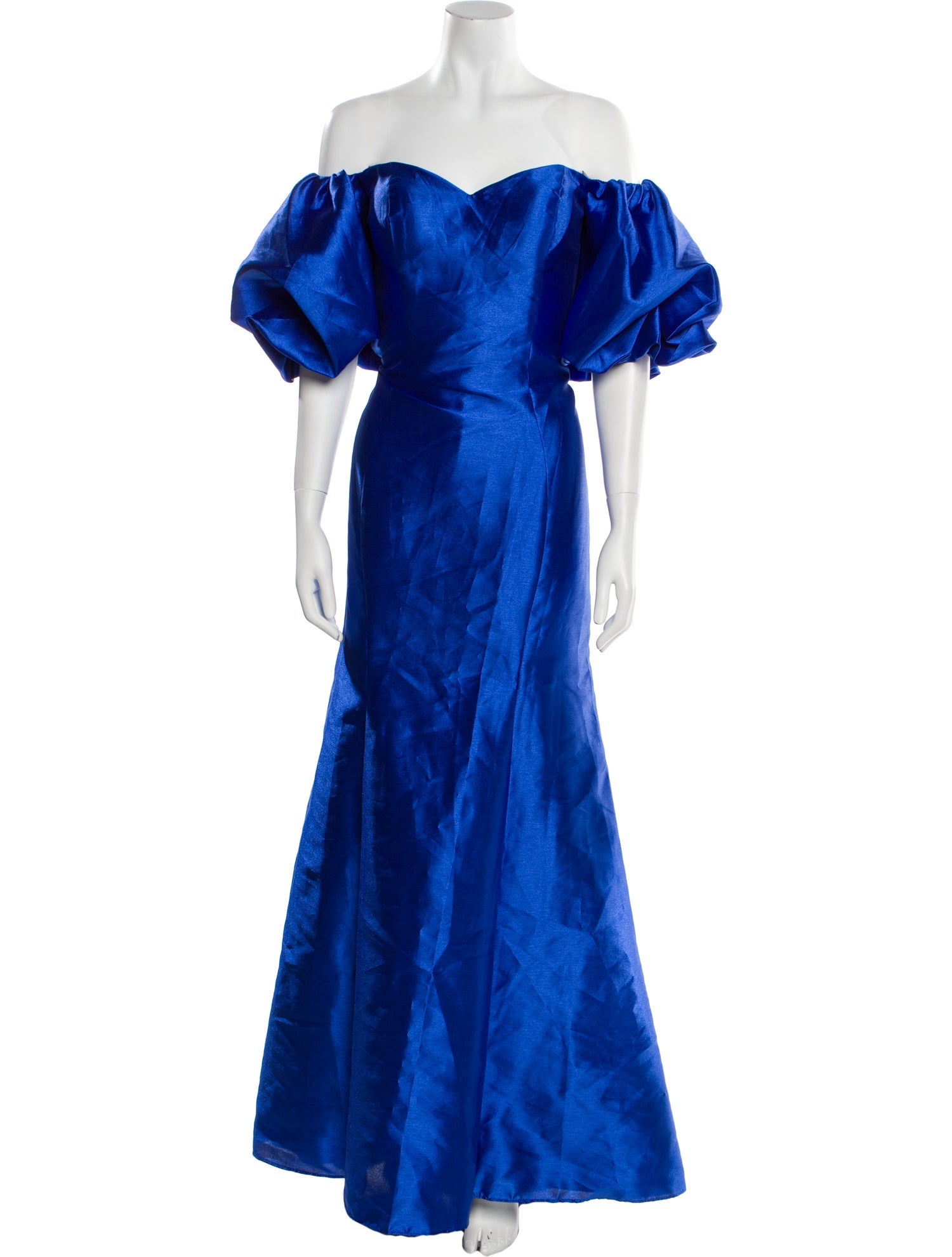 Mac Duggal Off-The-Shoulder Long Dress w/ Tags