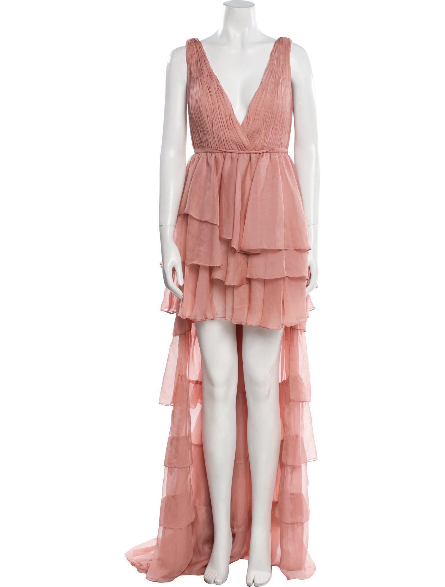 Mac Duggal V-Neck Long Dress w/ Tags