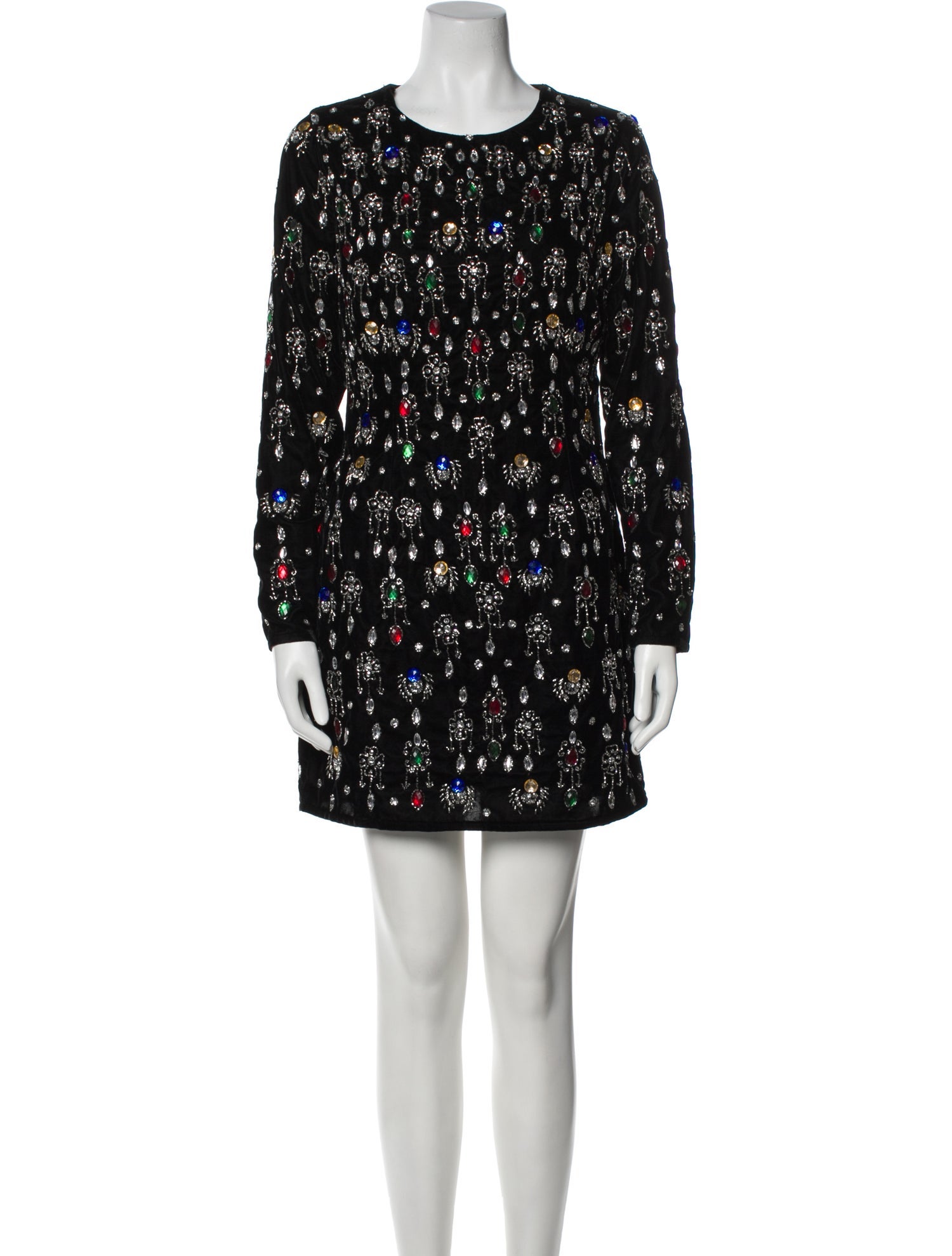 Mac Duggal Printed Mini Dress w/ Tags