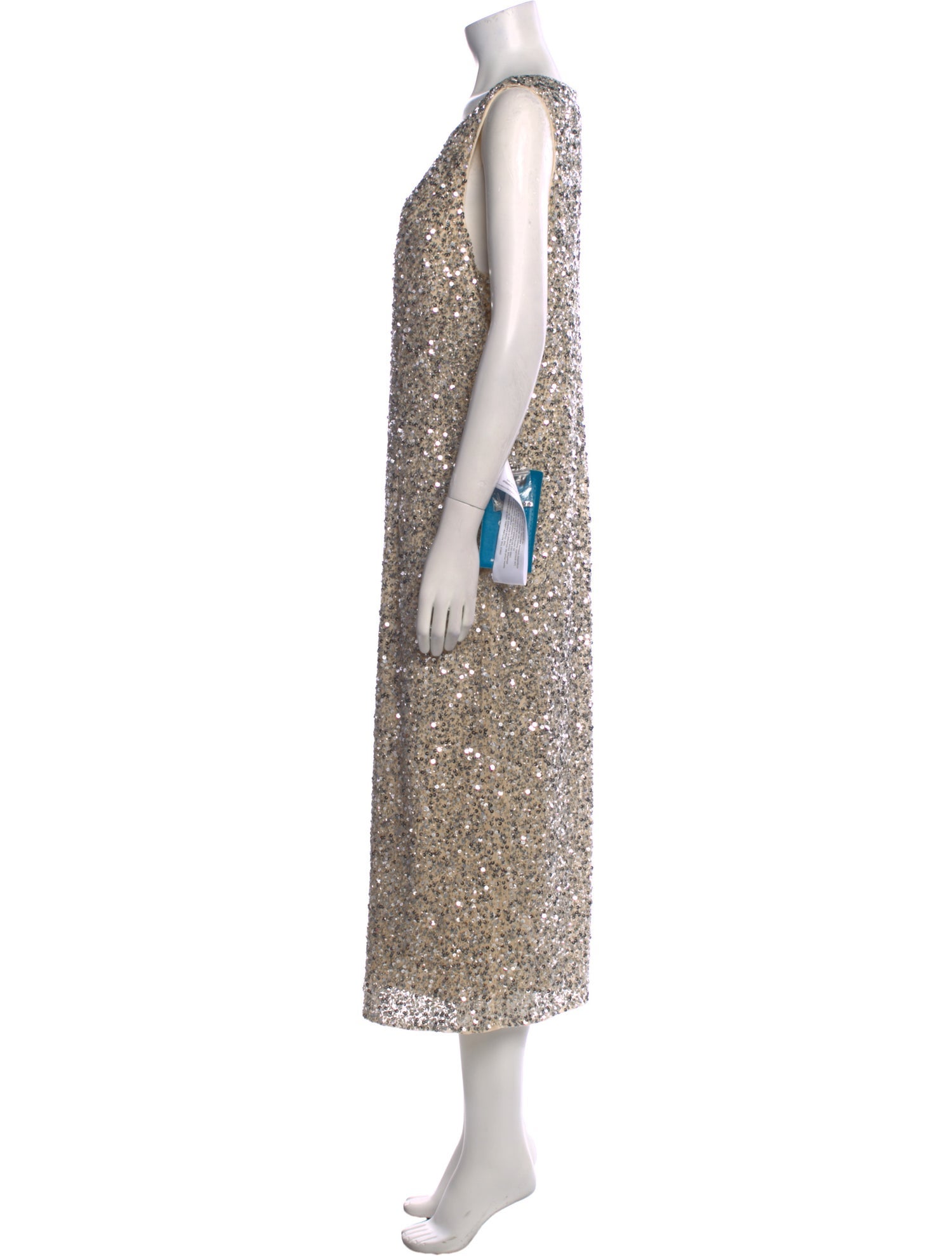 Mac Duggal Scoop Neck Long Dress w/ Tags