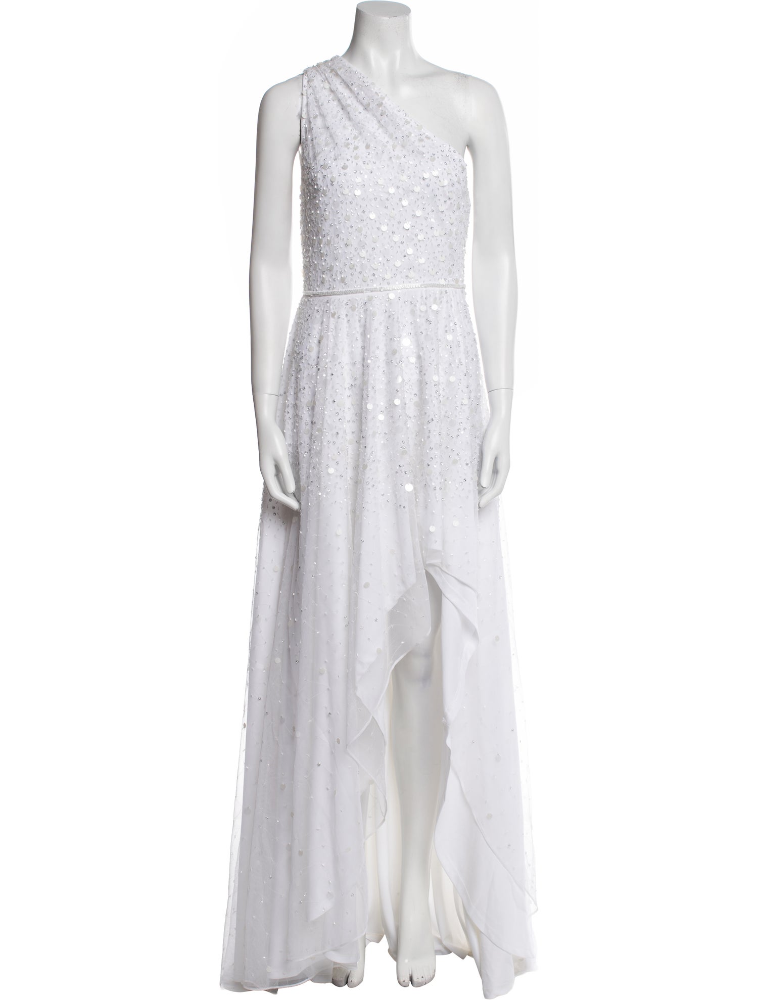 Mac Duggal One-Shoulder Long Dress w/ Tags