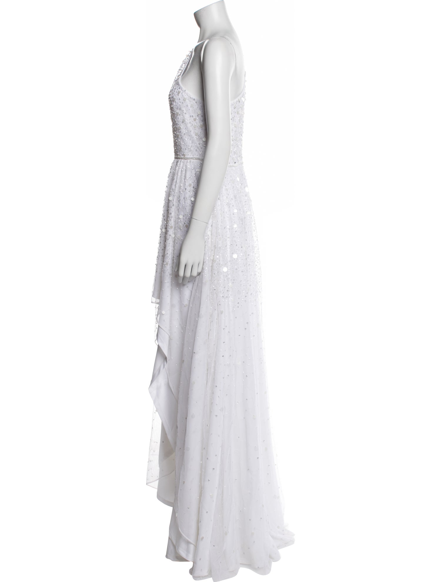 Mac Duggal One-Shoulder Long Dress w/ Tags