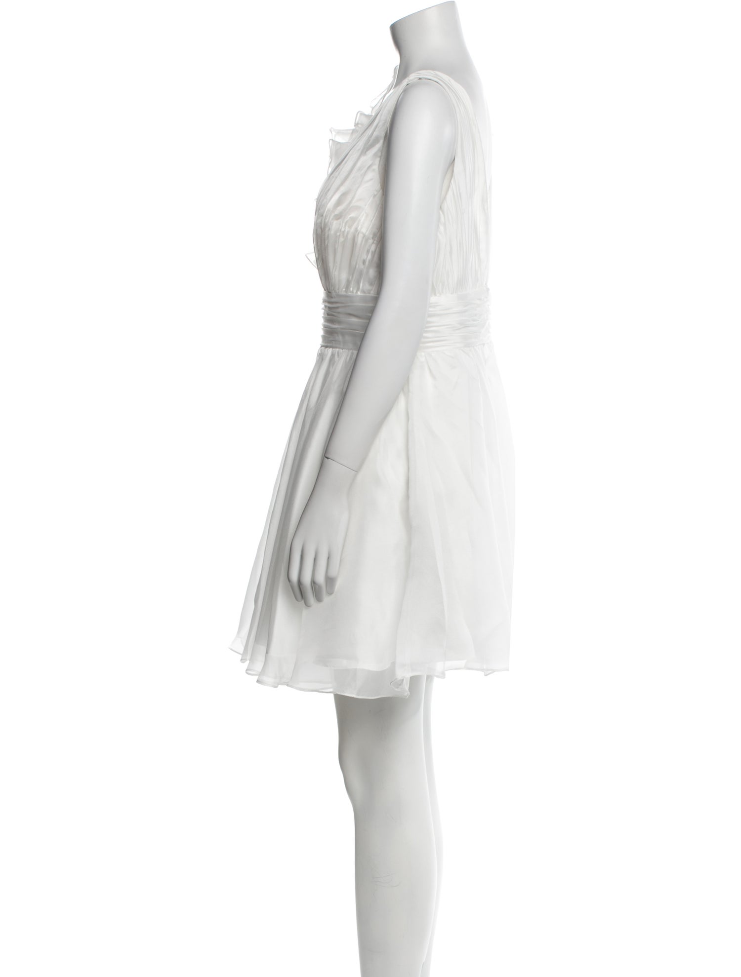 Mac Duggal V-Neck Mini Dress