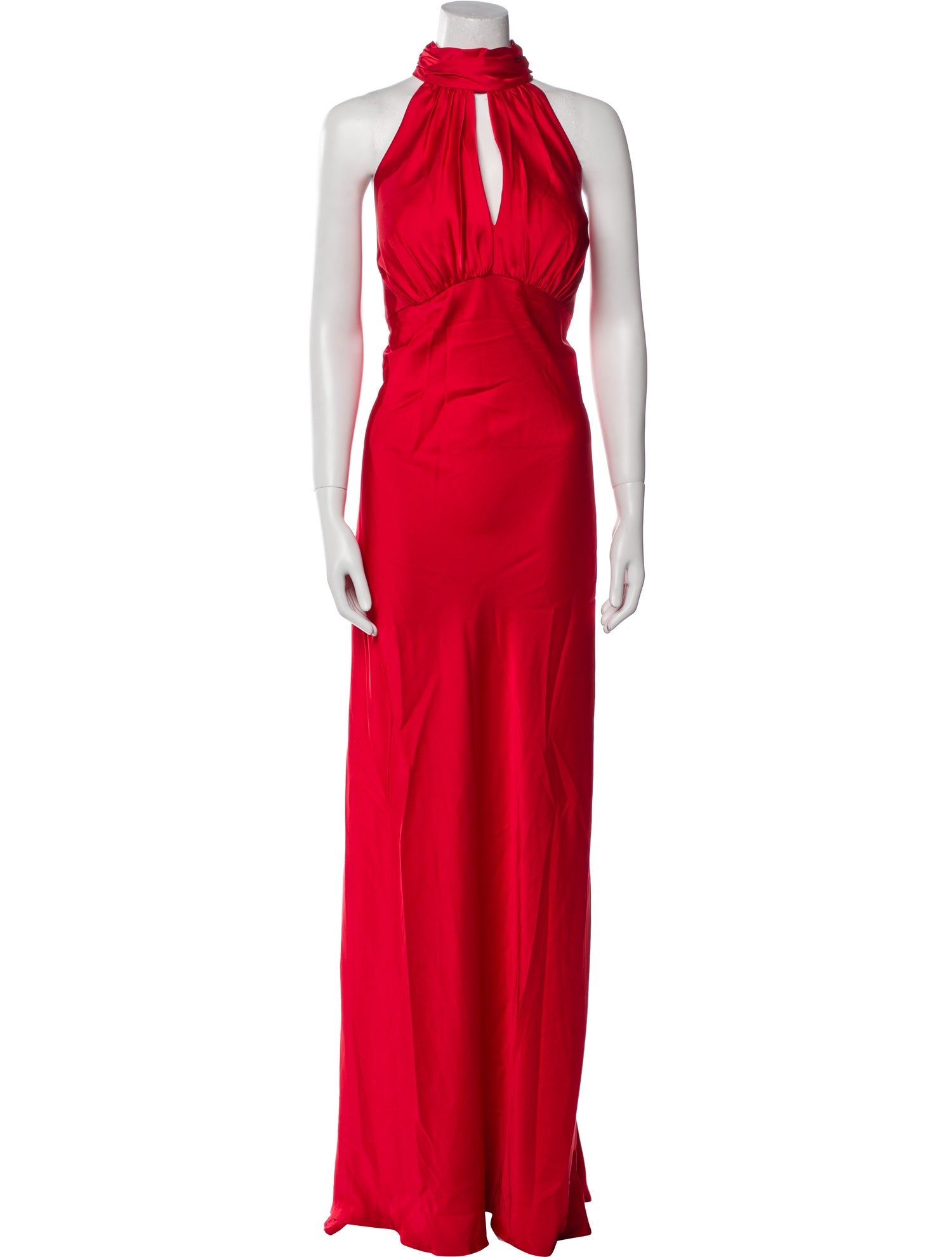 Mac Duggal Halterneck Long Dress w/ Tags