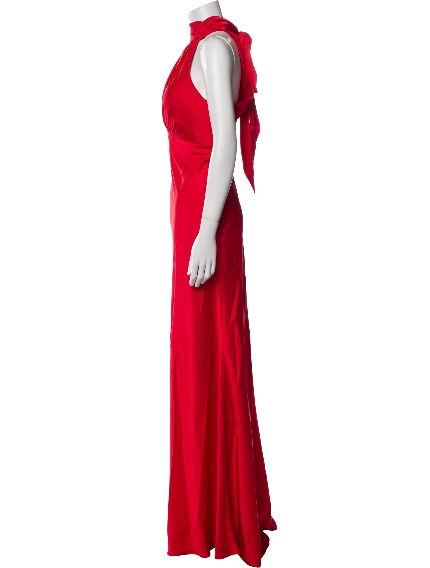 Mac Duggal Halterneck Long Dress w/ Tags