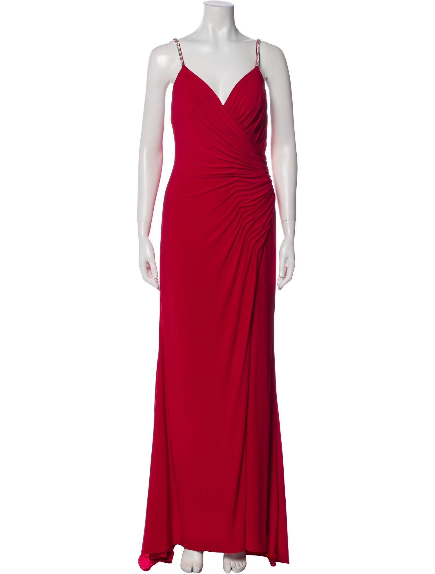 Mac Duggal Square Neckline Long Dress w/ Tags