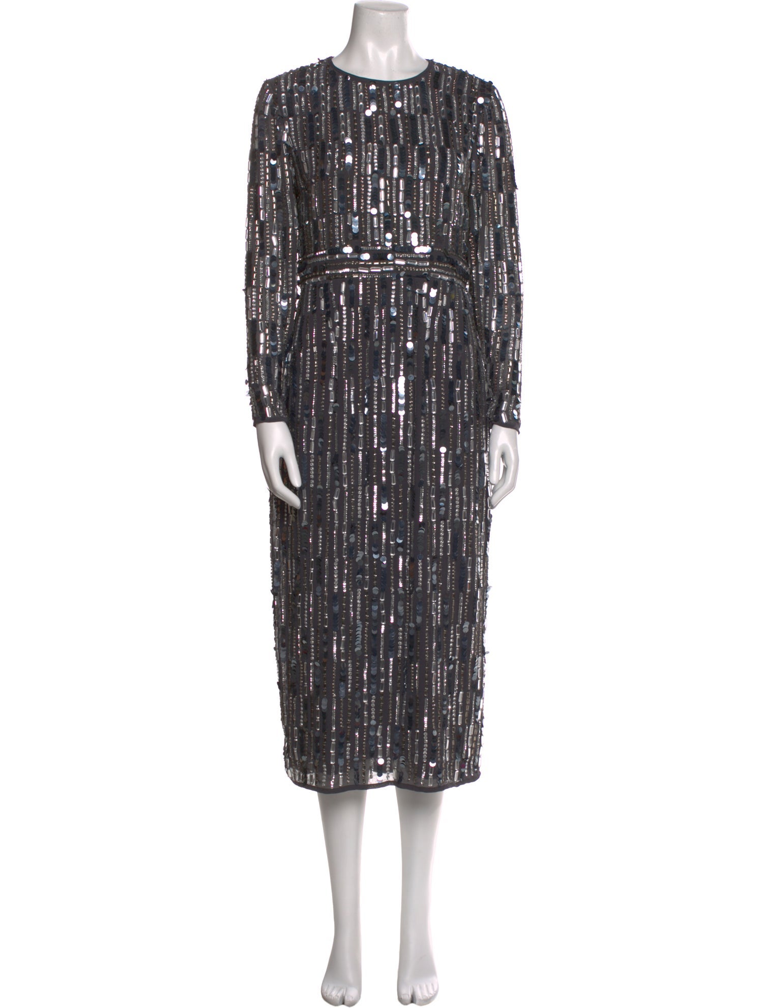 Mac Duggal Printed Long Dress