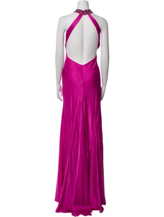 Mac Duggal Halterneck Long Dress