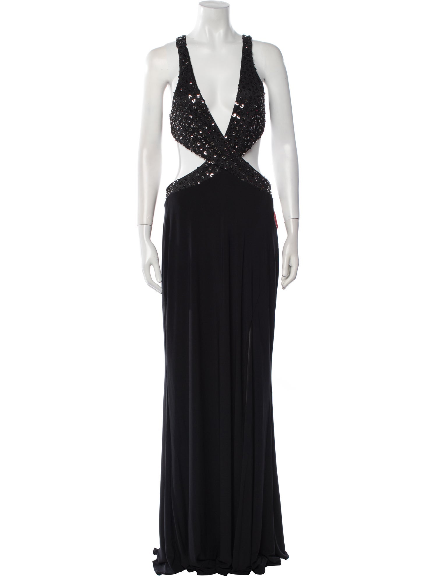 Mac Duggal V-Neck Long Dress w/ Tags