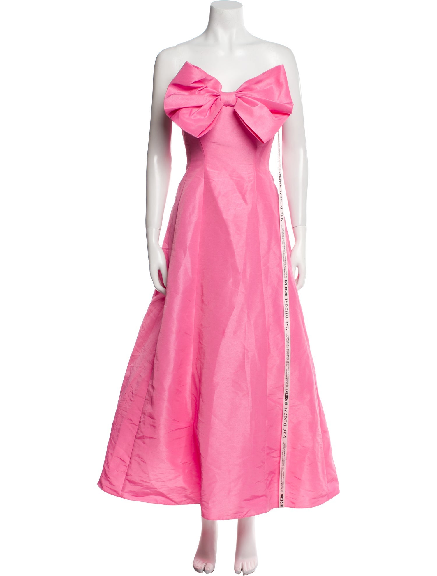 Mac Duggal Strapless Long Dress w/ Tags