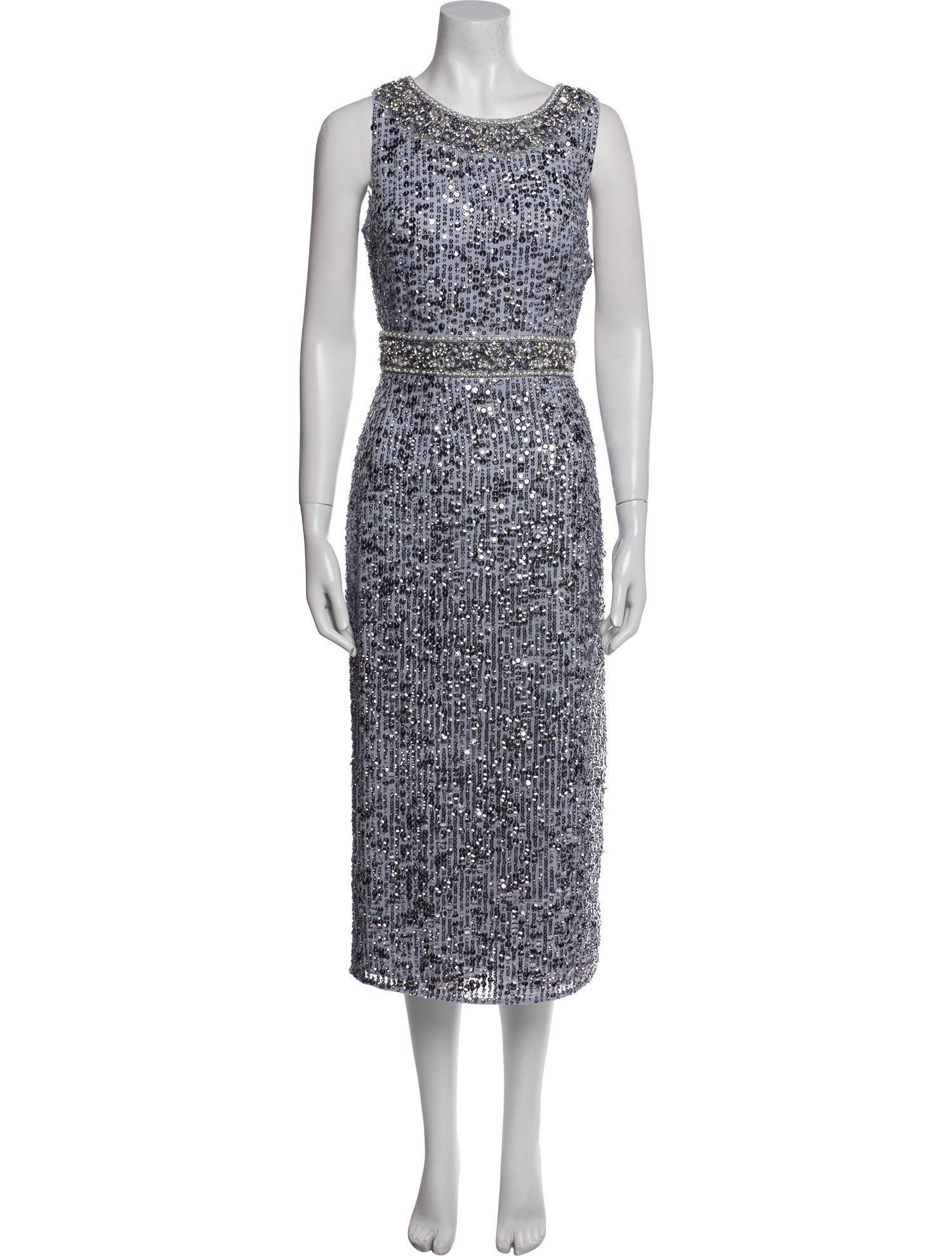 Mac Duggal Printed Long Dress w/ Tags