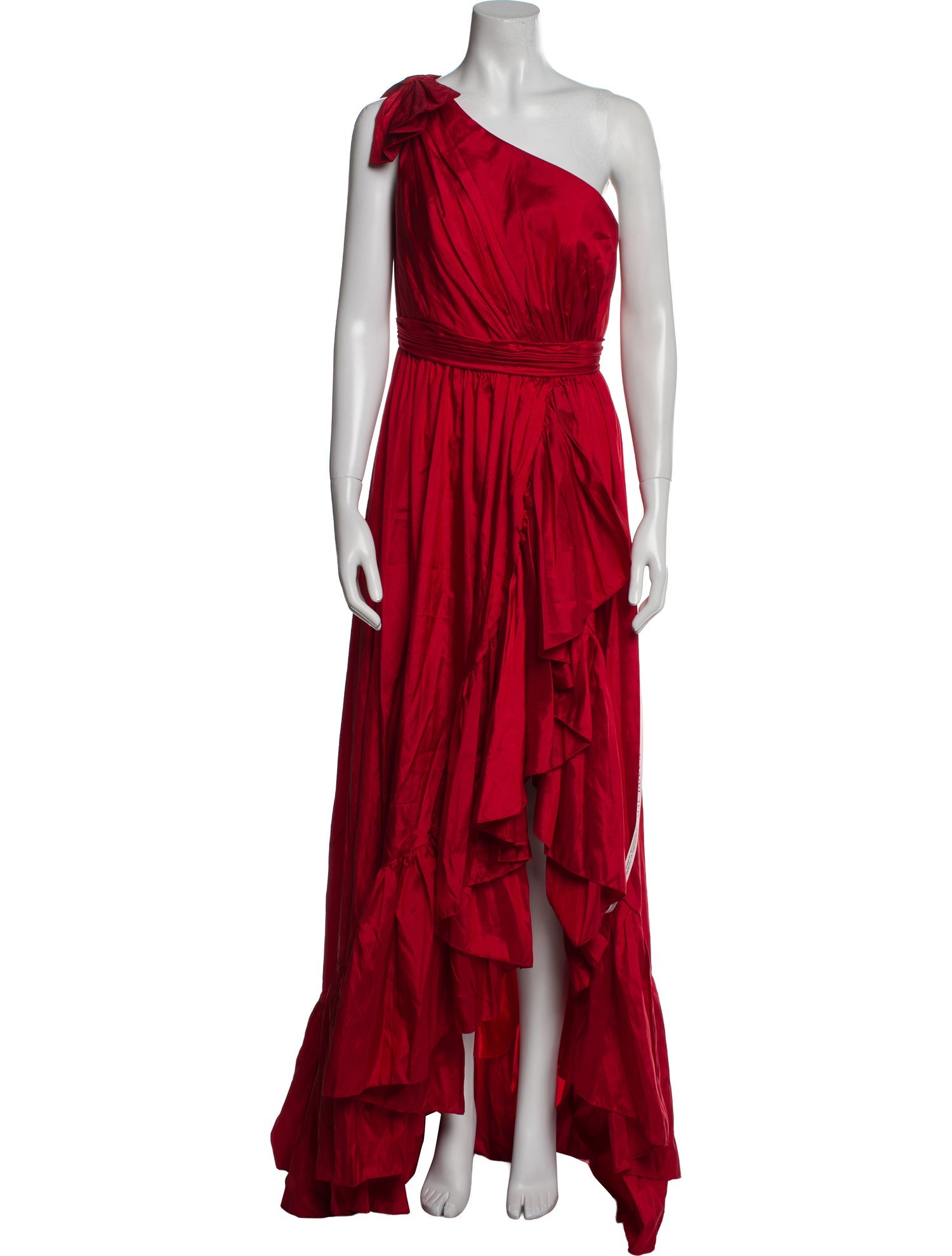 Mac Duggal One-Shoulder Long Dress w/ Tags