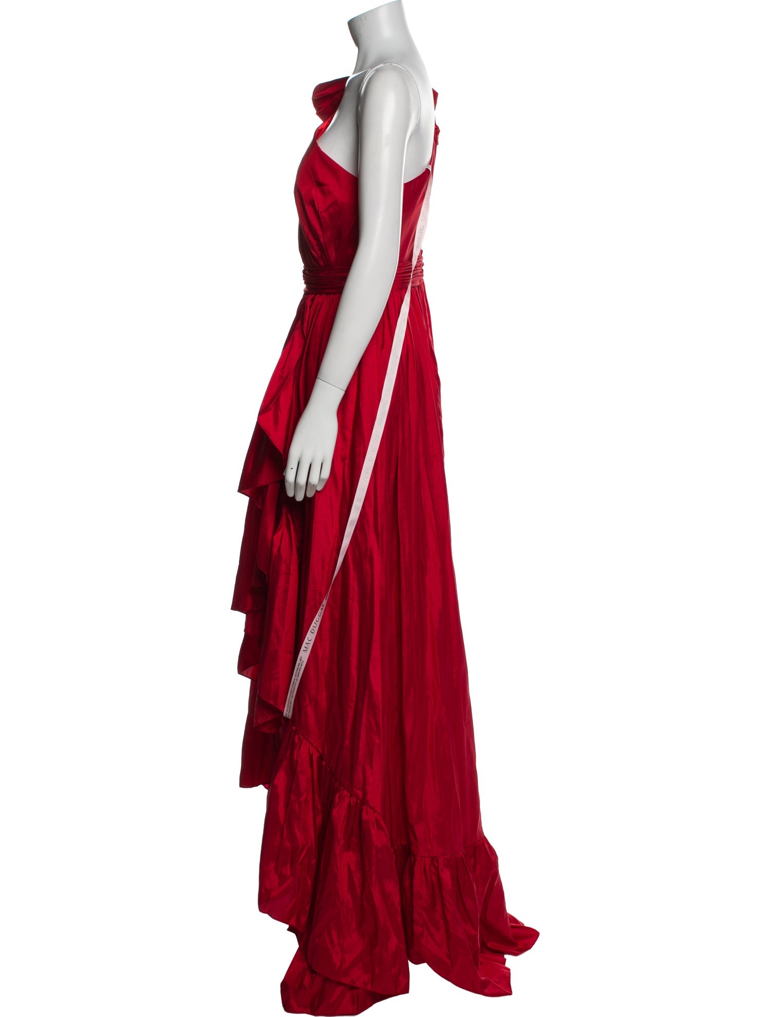 Mac Duggal One-Shoulder Long Dress w/ Tags