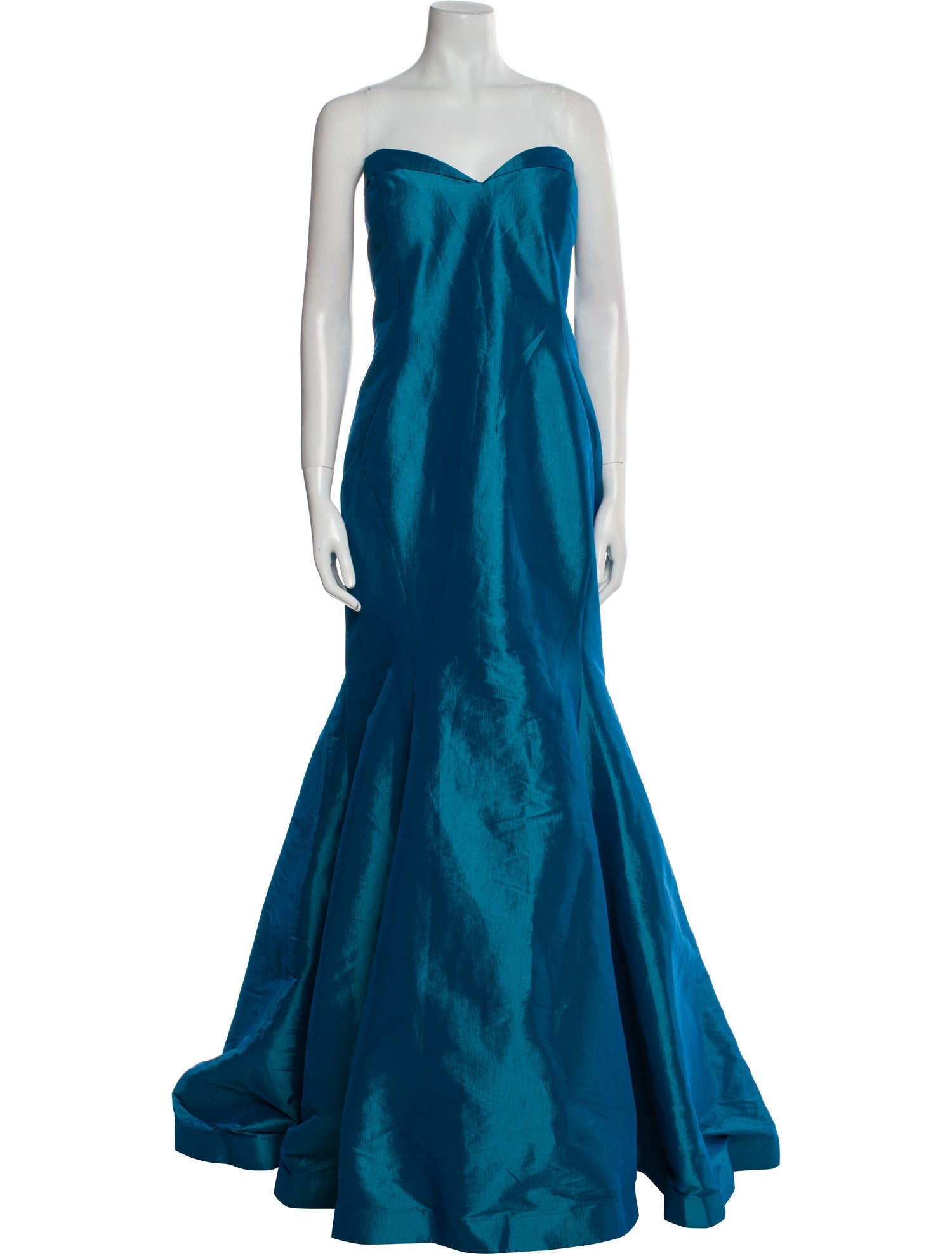 Mac Duggal Strapless Long Dress