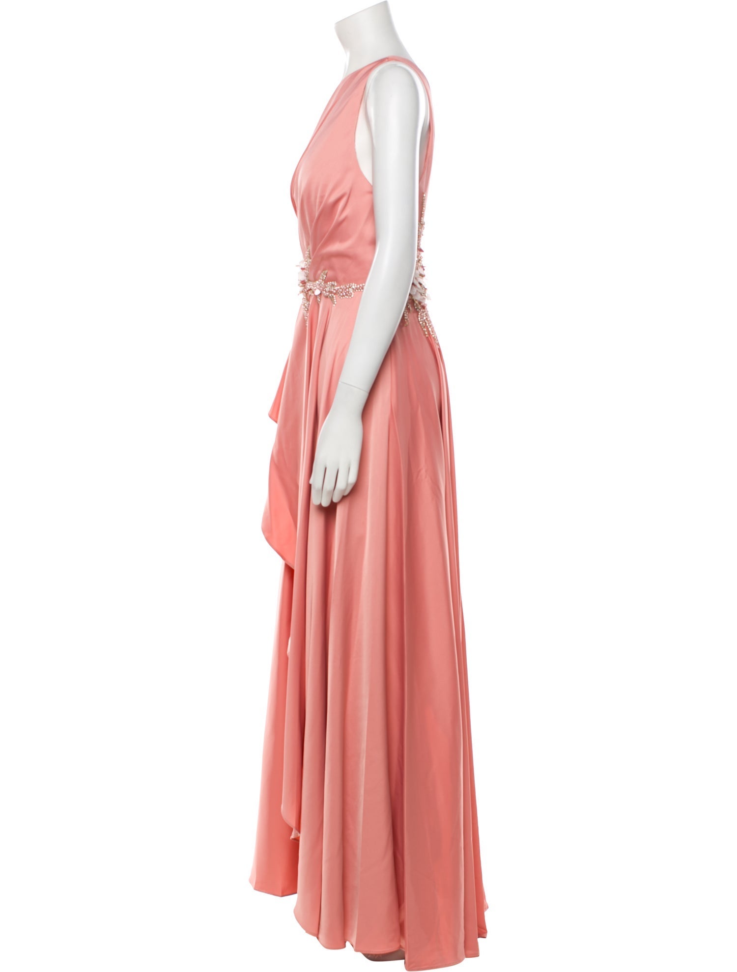 Mac Duggal One-Shoulder Long Dress w/ Tags