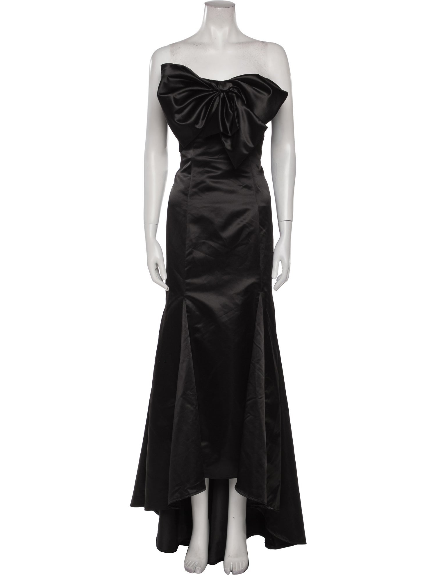 Mac Duggal Strapless Long Dress