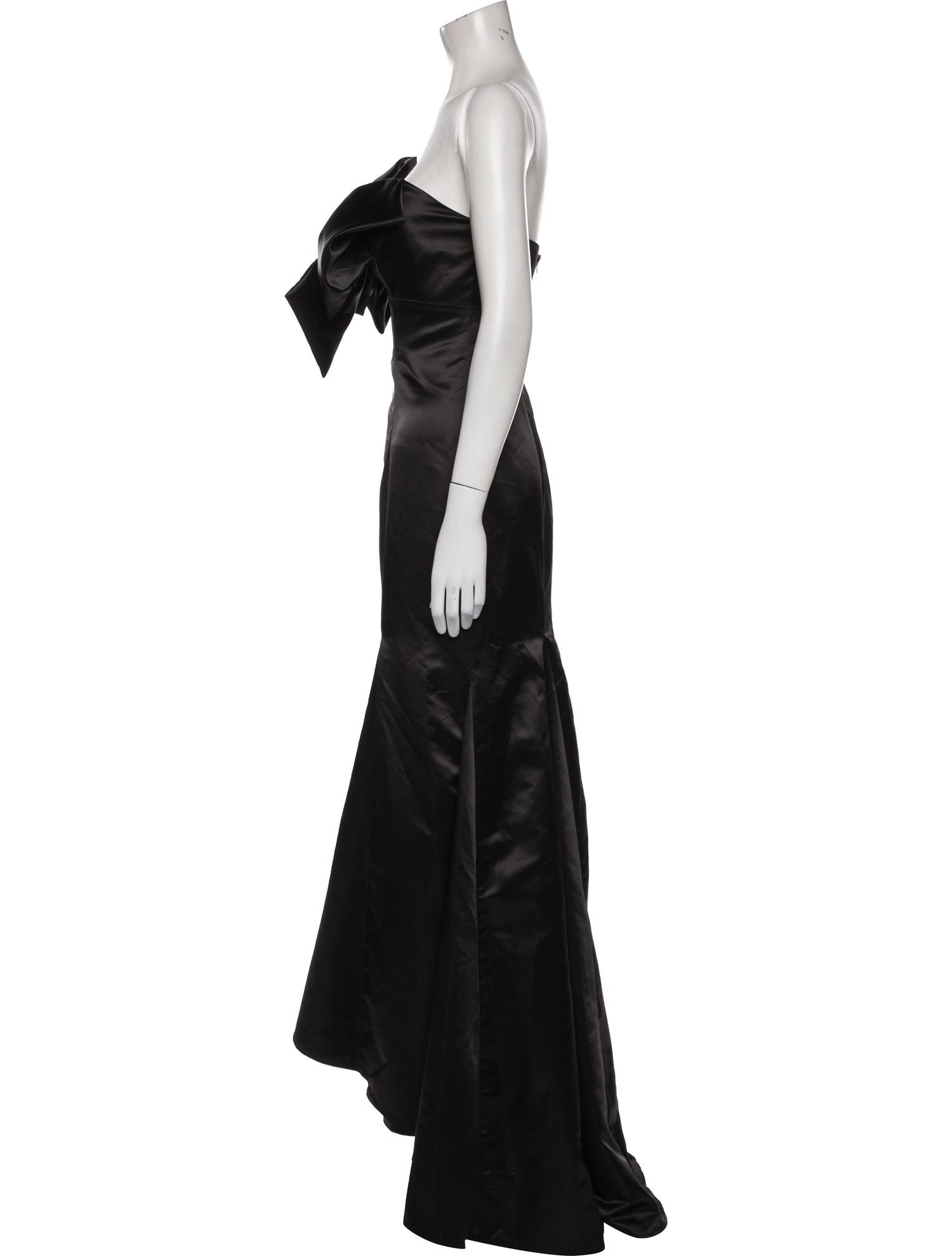 Mac Duggal Strapless Long Dress