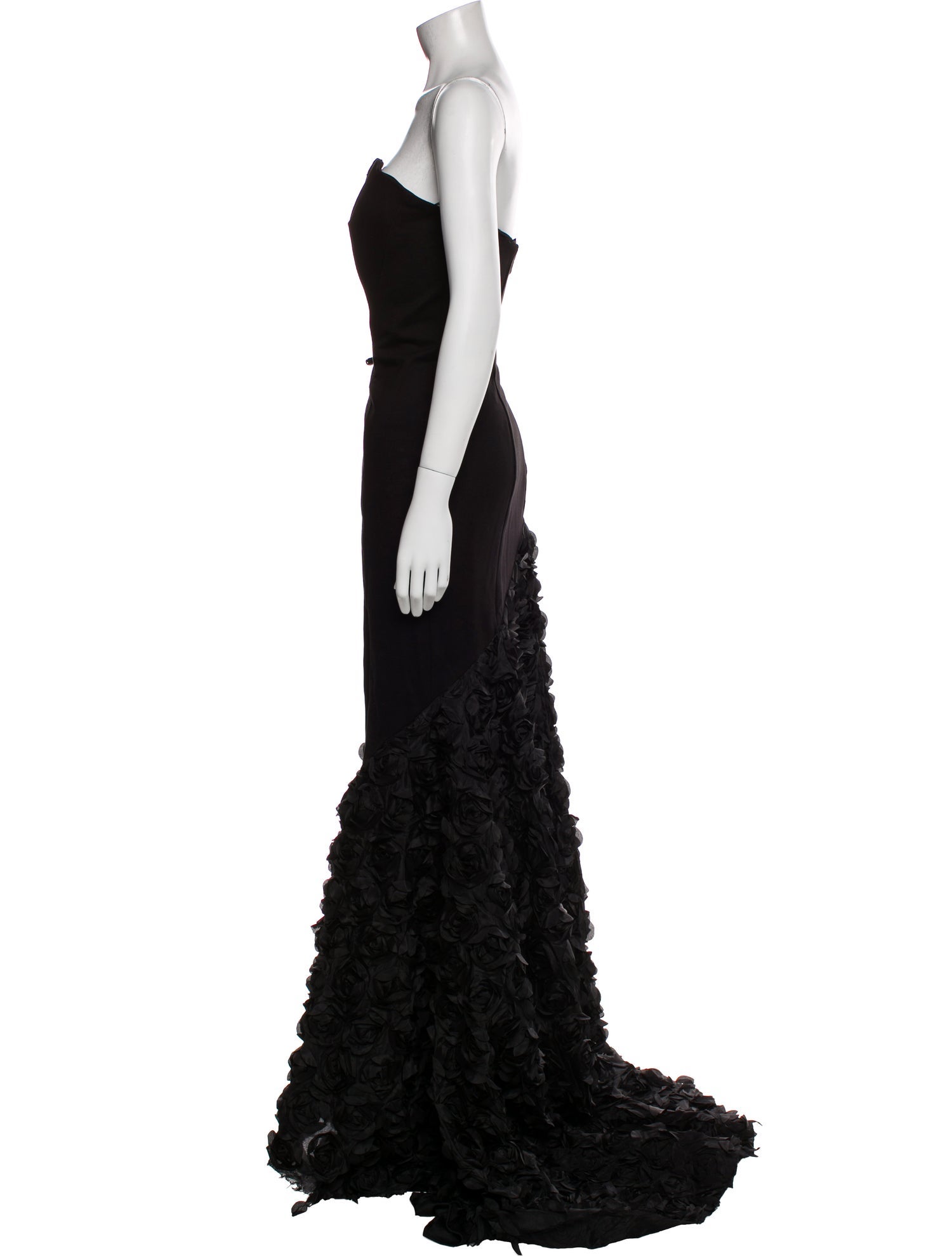 Mac Duggal Strapless Long Dress