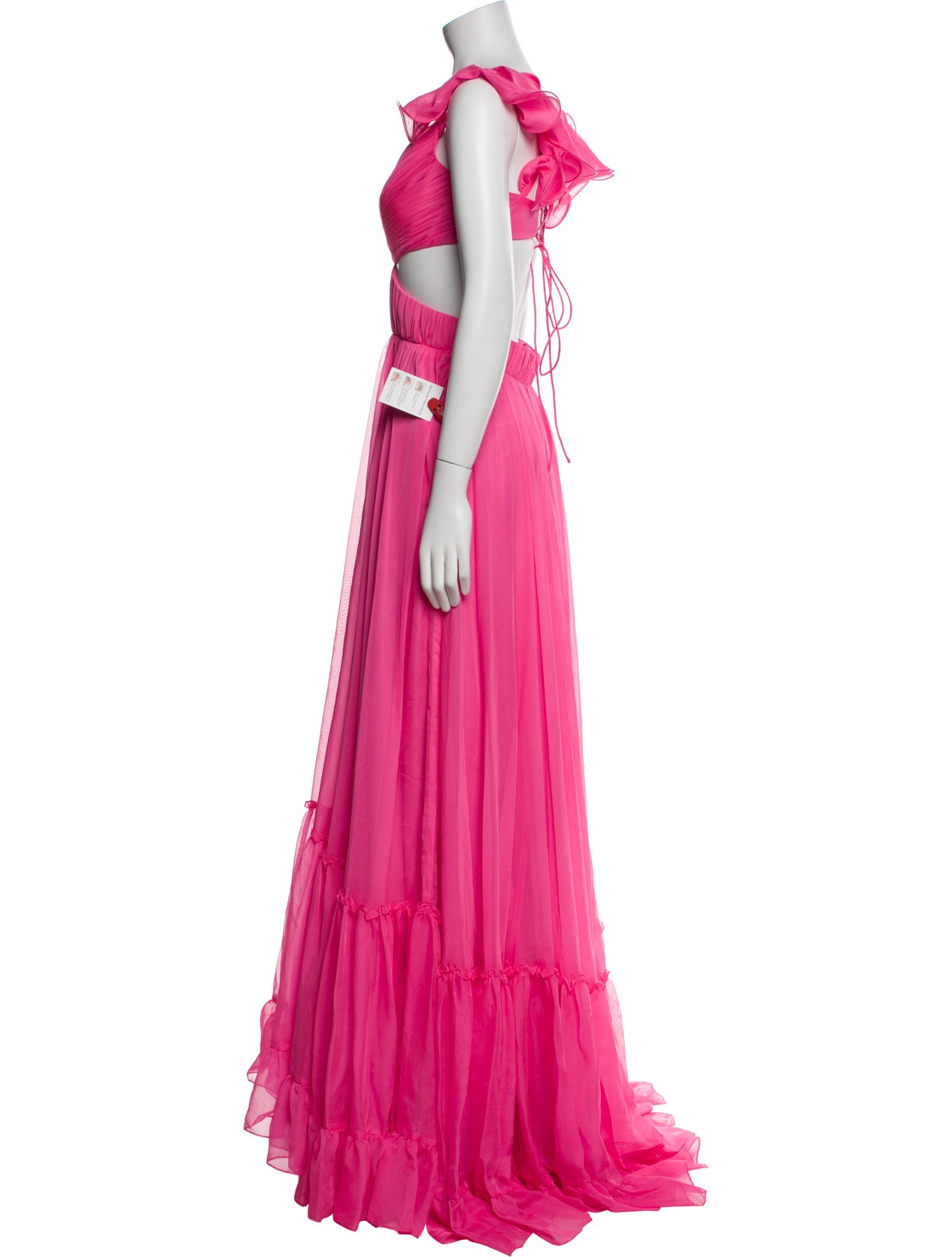 Mac Duggal Square Neckline Long Dress w/ Tags