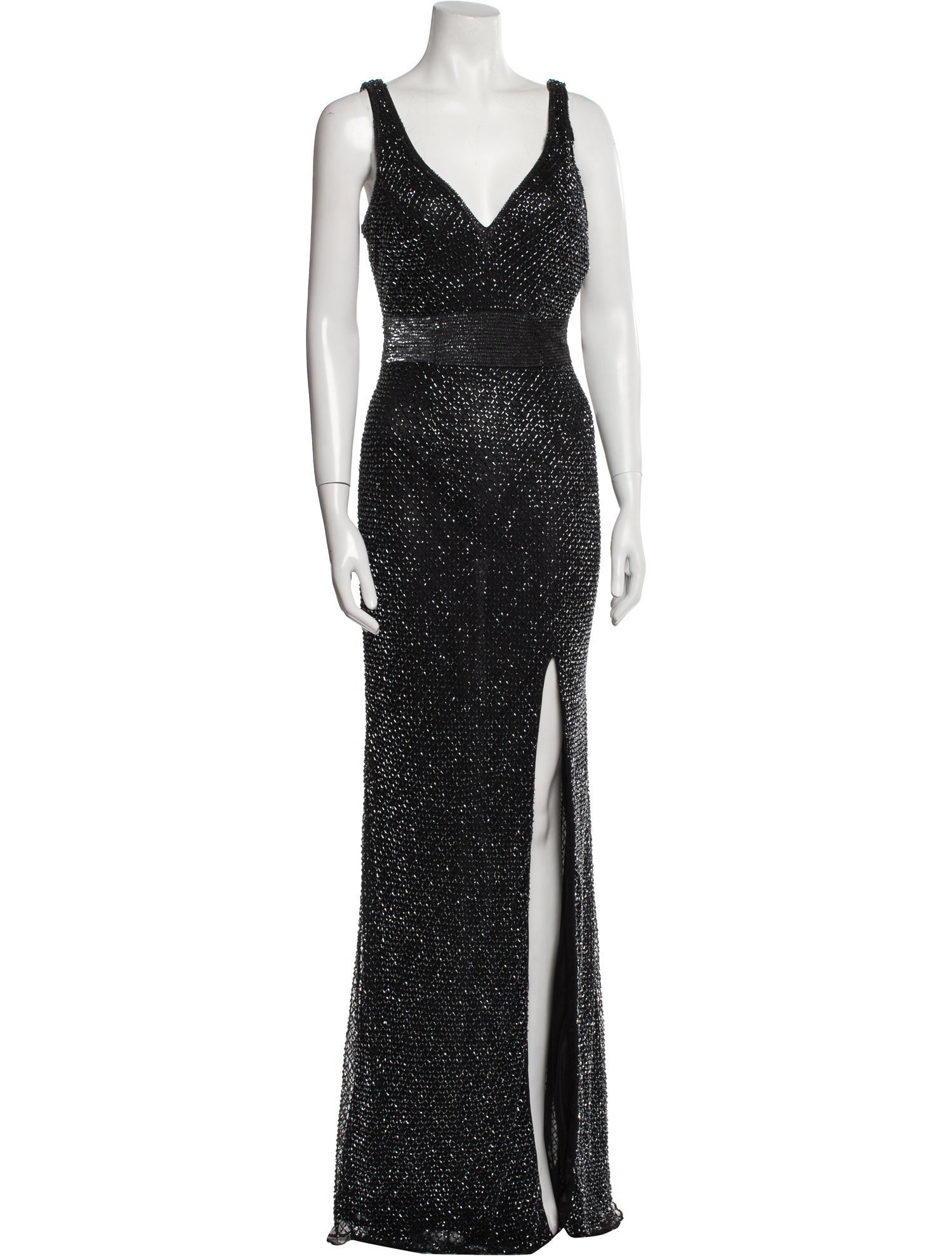 Mac Duggal V-Neck Long Dress w/ Tags