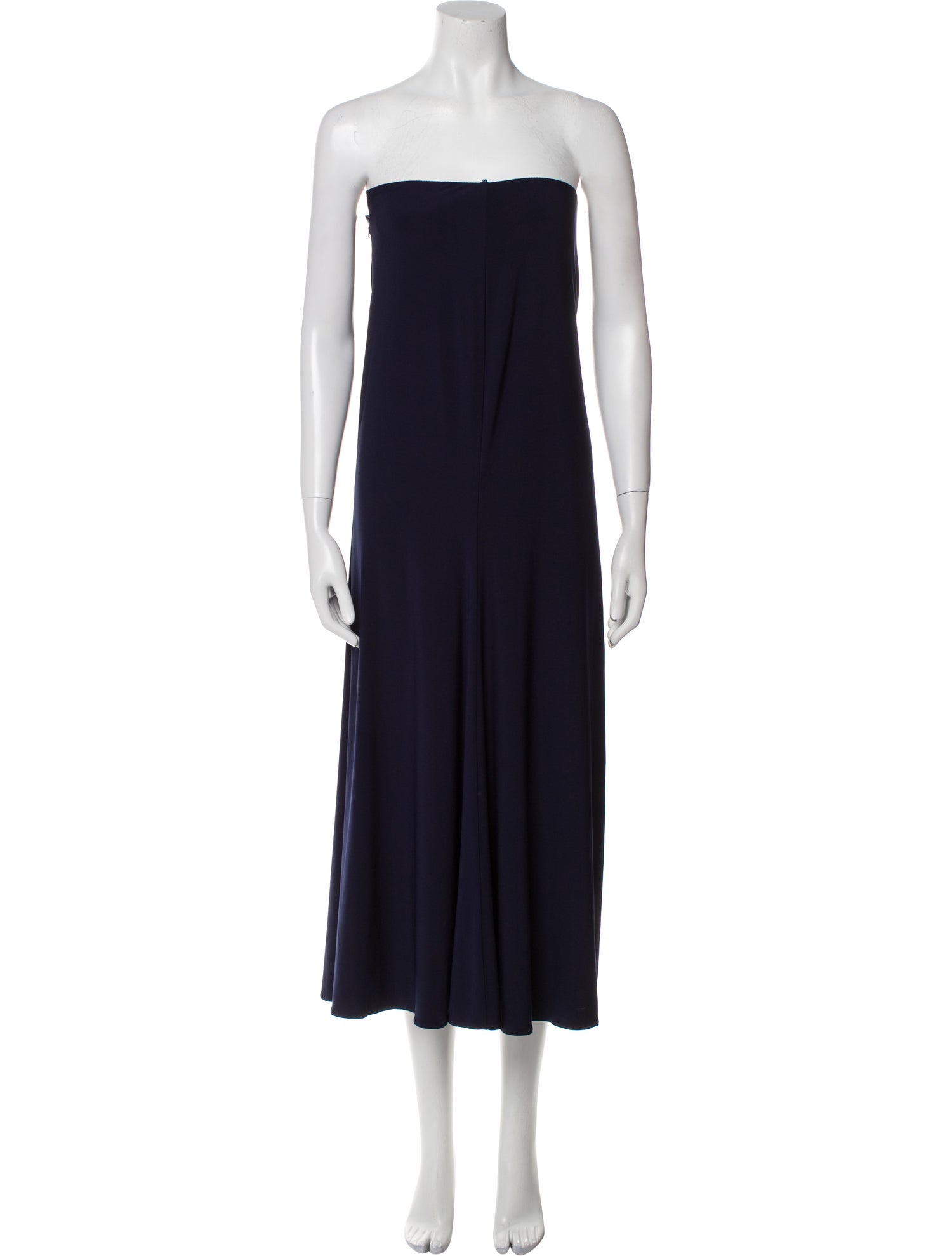 Mac Duggal Strapless Midi Length Dress