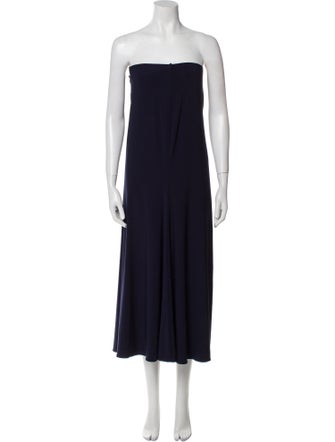 Mac Duggal Strapless Midi Length Dress