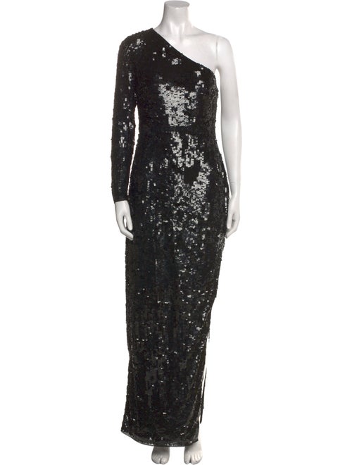 Mac Duggal One-Shoulder Long Dress