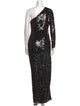 Mac Duggal One-Shoulder Long Dress