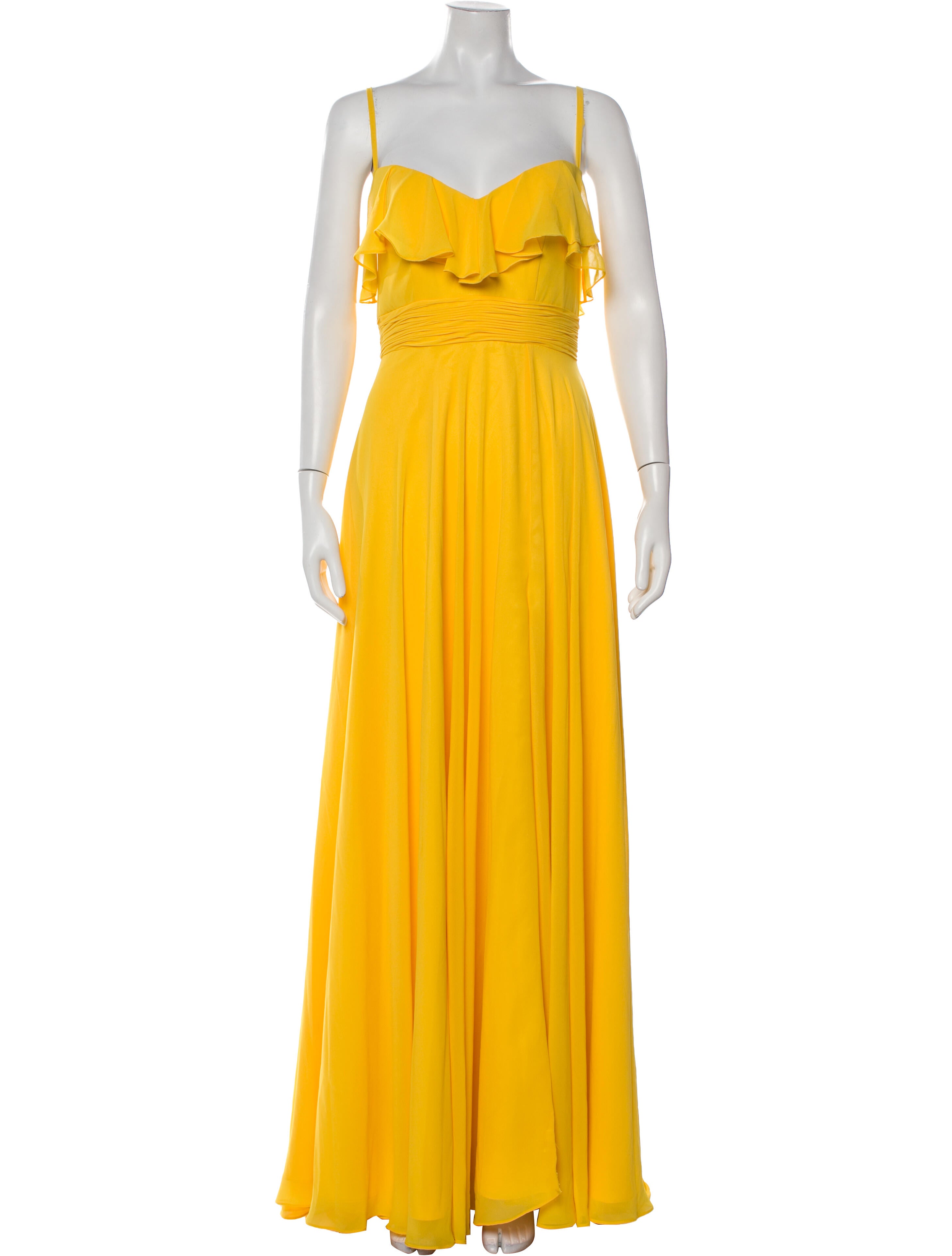 Mac Duggal Square Neckline Long Dress w/ Tags