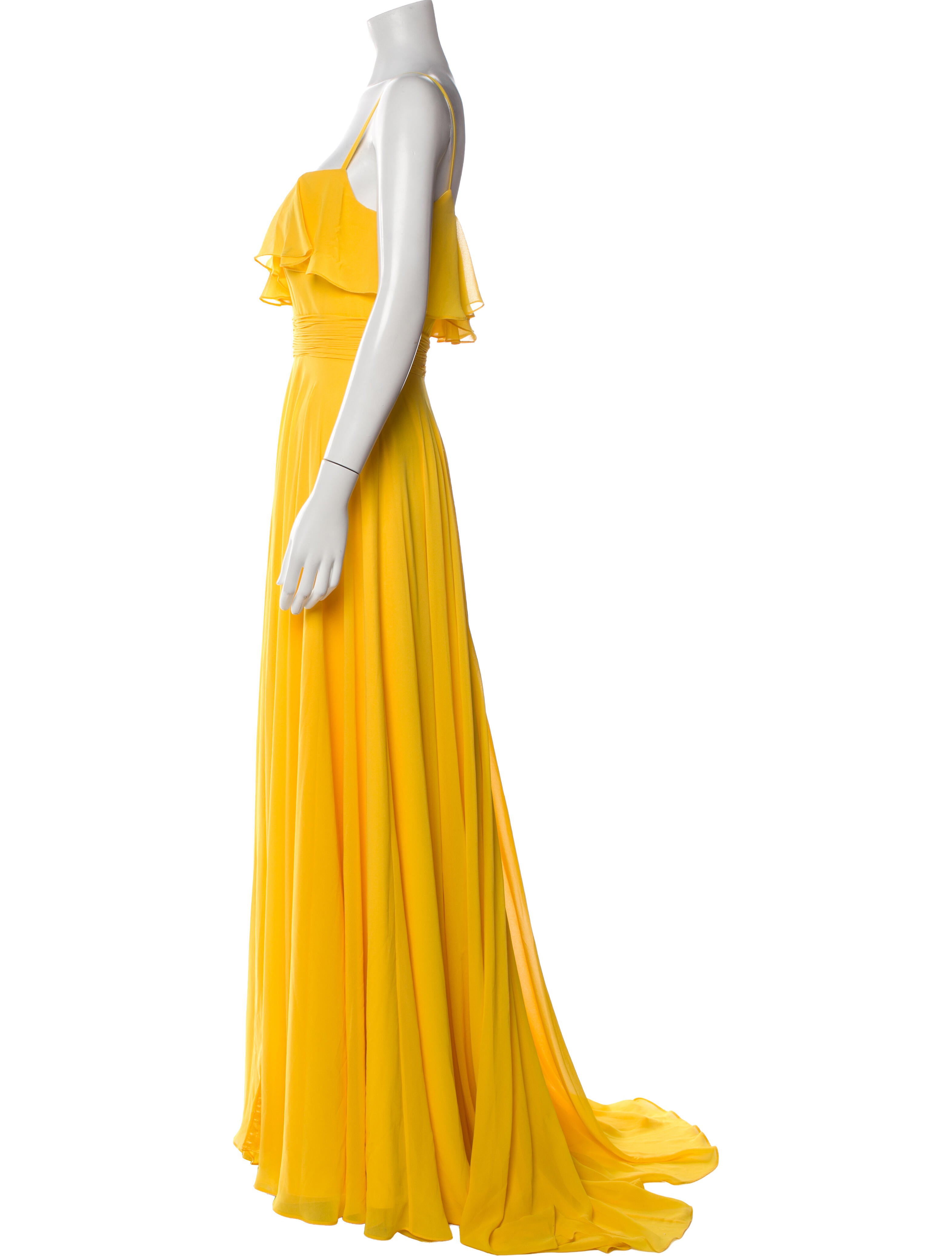 Mac Duggal Square Neckline Long Dress w/ Tags